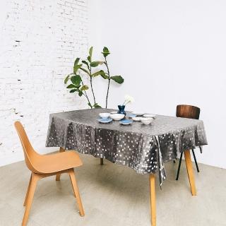 【Homemaker】小方格金屬壓紋桌巾-長210cmX寬137cm(RN-PW151-48-C5)