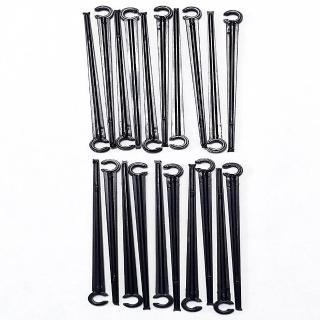 【灑水達人】兩分腳架10cm 扣住兩分管插在土裡100個一包(黑)