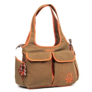 【德國okiedog】功能親子包-Urban-Sassy tote(駝色)