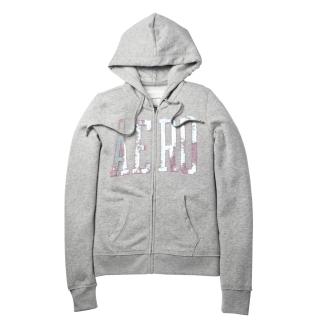【現貨Aeropostale】閃星AERO 都會風 連帽外套(灰色)