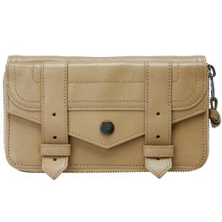 【Proenza Schouler】Large Zip山羊皮手拿包(沙漠色-S00002-2031)