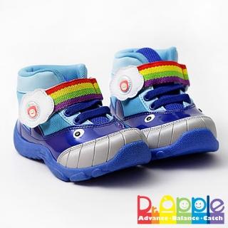【Dr. Apple 機能童鞋】可愛小鯨魚造型透氣童鞋(藍)