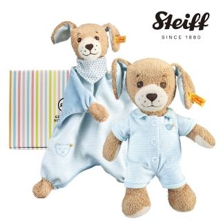 【STEIFF德國金耳釦泰迪熊】Good Night Dog(BABY禮盒)