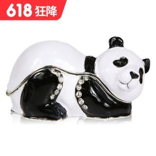 【三卡寶精品】熊貓翹屁股晶鑽(珠寶盒)