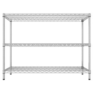 【樂活主義】IRON 荷重型 鍍鉻萬用三層架120X45X90