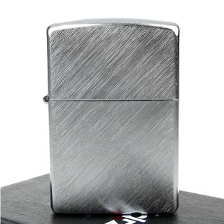 【ZIPPO】美系-Diagonal Weave-對角拉絲刷紋鍍鉻打火機