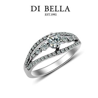 DI BELLA 心願0.30克拉八心八箭鑽戒