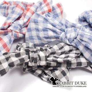 【RD 兔子公爵】現貨 經典歐美風格 個性春夏風格紋蝴蝶夾髮帶/髮箍(三色)