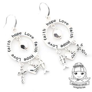 【A＆Angel】希望之愛多墜刻字耳環