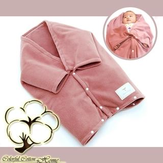 【采棉居】遠紅外線發熱多功能嬰兒抱毯(68X94CM)