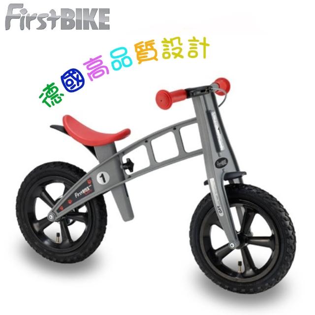 【網購】MOMO購物網【Firstbike】德國設計 寓教於樂-兒童滑步車/學步車(越野銀)評價momo網路客服