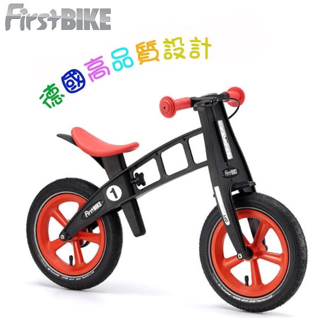 【網購】MOMO購物網【FirstBIKE】德國高品質設計 寓教於樂-兒童滑步車/學步車(黑金鋼橘紅)好嗎momo服務電話