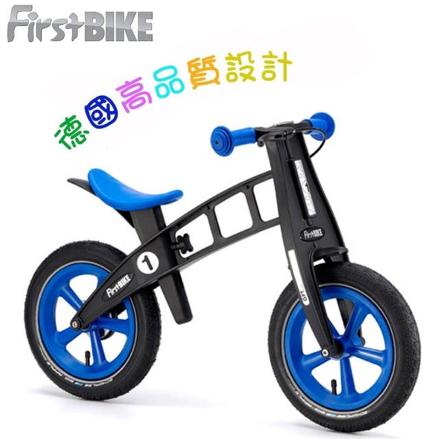 【私心大推】MOMO購物網【FirstBIKE】德國高品質設計 寓教於樂-兒童滑步車/學步車(黑金鋼藍)好嗎momo內衣 推薦