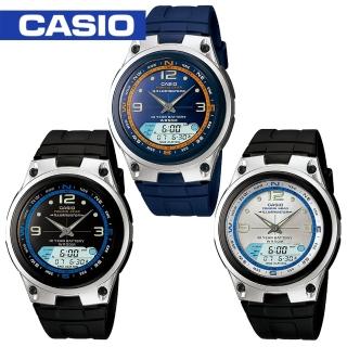 【CASIO 卡西歐】日系-釣魚/月齡休閒運動錶(AW-82)