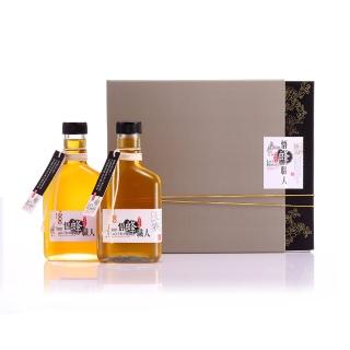 【宏基蜂蜜】↗悟蜂職人系列-小瓶蜜禮盒280g×2瓶/盒