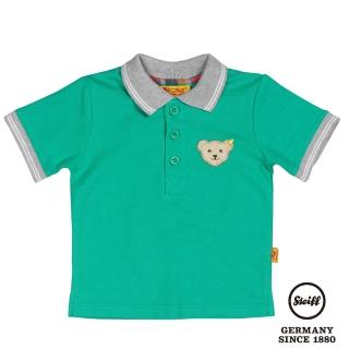 【STEIFF德國精品童裝】短袖 Polo 上衣 綠(Polo衫)