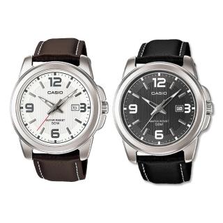 【CASIO 卡西歐】時尚格調-品味紳士腕錶(MTP-1314L)