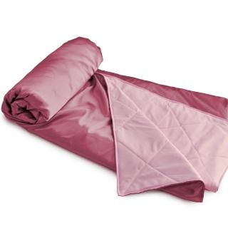 【dreamerSTYLE】涼夏吸溼排汗緞面涼被(清新粉)