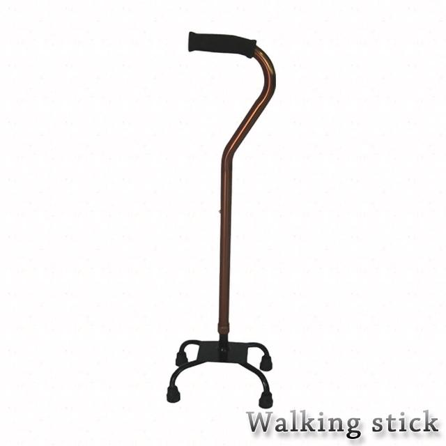 【舞動創意】仲momo 購物台 momo 購物台群維醫療用手杖-未滅菌-鋁合金四腳拐助行器手杖- GT40021