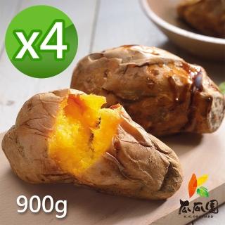 【瓜瓜園】冰烤番薯 4盒(900g/盒)