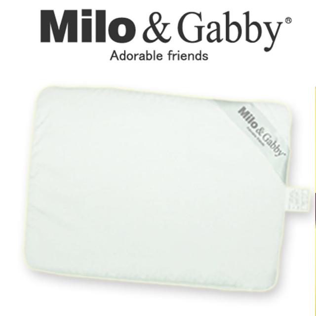 【美國Milo & Gabby】動物好朋momo購物台線上看友-超涼感排汗抗菌黑米枕+枕套組(6款任選)