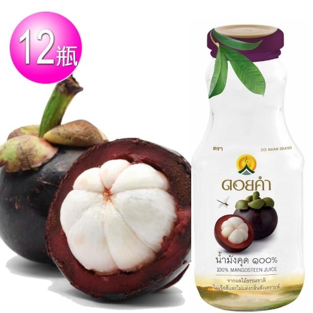 【皇家農場】100%濃果汁-momo 台灣山竹汁(250mlx12入/組) 