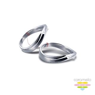 【彩糖鑽工坊】K金對戒(羽翼系列)