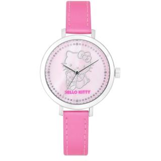 【Hello Kitty】甜美懷舊經典40週年晶鑽腕錶-粉(LK402LWPP)