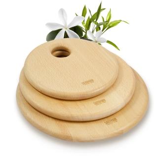 【SADOMAIN】山毛櫸圓洞鍋墊-3入組(小)