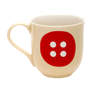 【San-X】拉拉熊 funny parts 有趣部位系列馬克杯(懶妹鈕釦)