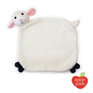 【美國 Apple Park】有機棉安撫巾彌月禮盒 - 小羊