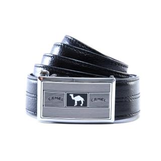 【CAMEL】經典卓越款自動滑扣真牛皮皮帶
