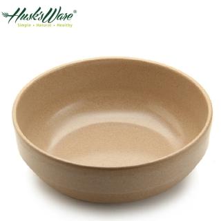 【美國Husk’s ware】稻殼天然無毒環保平底圓碗7吋(3入組)