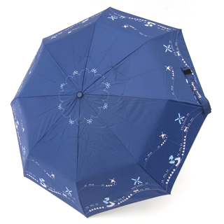 【好傘王】自動傘系_瘋車貓國民傘(深藍色)