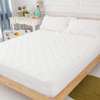 【LAMINA】奈米銀抗菌雙人床包式三件式保潔墊