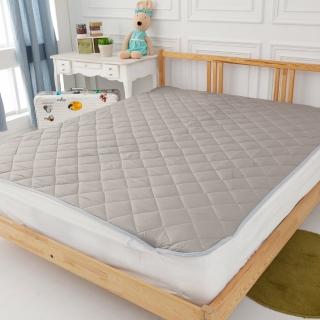 【LAMINA】咖啡紗雙人平單式保潔墊-1入