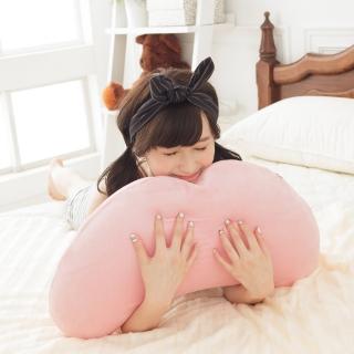 【格藍傢飾】多功能彎月靠墊(二色任選)