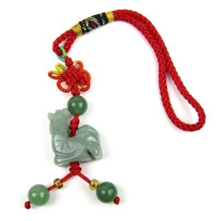 【開運工場】16mm三合六合東菱玉生肖吊飾(雞)