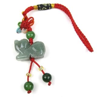 【開運工場】25mm三合六合東菱玉生肖吊飾(狗)