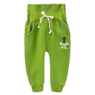 【baby童衣】長褲 厚棉內刷毛印字護肚褲 47061(大綠)