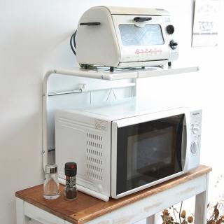 【H&R安室家】時尚微波爐伸縮置物架