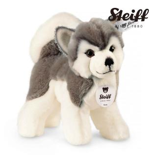 【STEIFF德國金耳釦泰迪熊】Bernie Husky 哈士奇(動物王國)