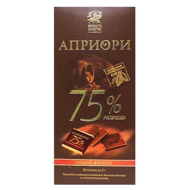 【BK】75%黑巧克力富邦momo購物台 100g 