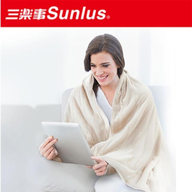 momo網拍【Sunlus】三樂事隨意披蓋電熱毯(SP2405BR)