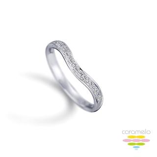 【彩糖鑽工坊】18K 鑽石 排戒線戒(Elegance 系列)