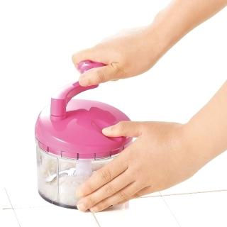 【日本製造】Shimomura漾彩蔬果研磨絞碎器(玫瑰紅)