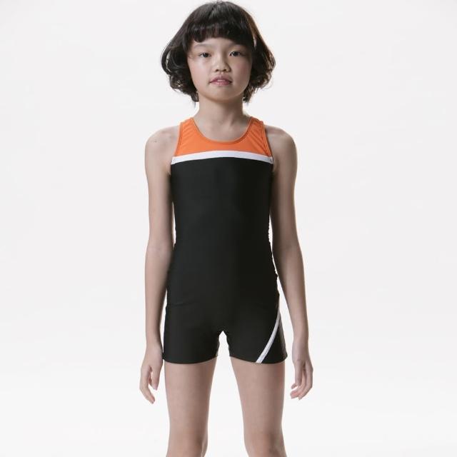 【SARBIS】MIT女童連身四角泳裝momo 假貨(附泳帽B85261)
