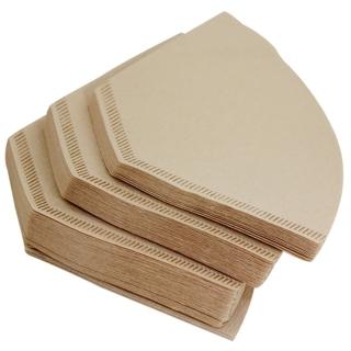 【omax】無漂白咖啡濾紙2～4杯用-240入(3包)