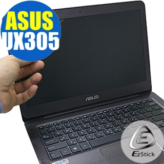 【EZstick】ASUS UX305 專用 靜電式筆電LCD液晶螢幕貼(可選鏡面或霧面)