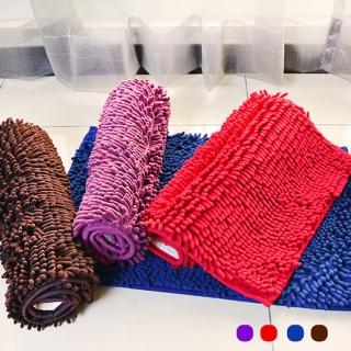 【生活King】長毛雪尼爾地墊-2入(4色可選)